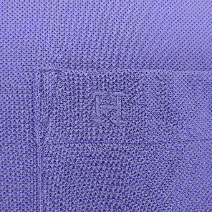 Pristine HERMES Short sleeve T-shirt Purple cotton mens M