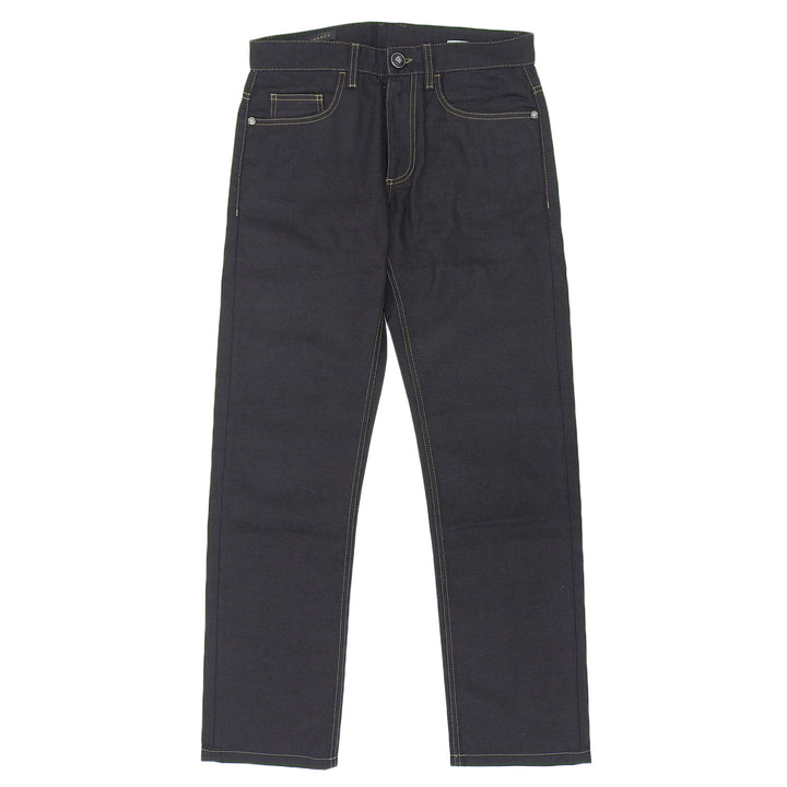 Discounted Excellent VERSACE Denim pants Medusa Button Logo Metal Black Denim mens 31