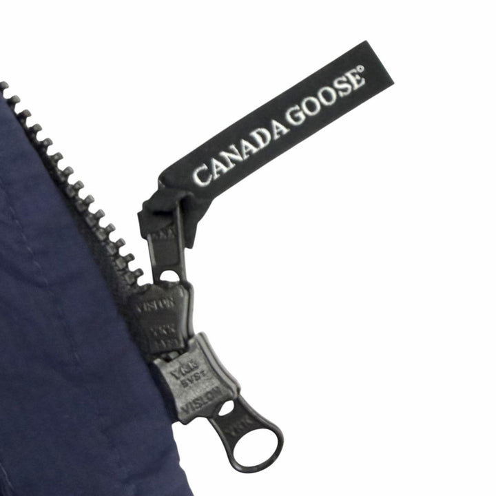 Great CANADA GOOSE down coat ALLISTON Navy Nylon Women M 5077LA