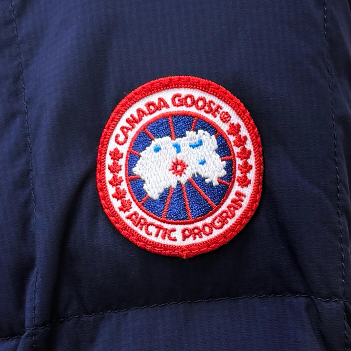 Great CANADA GOOSE down coat ALLISTON Navy Nylon Women M 5077LA