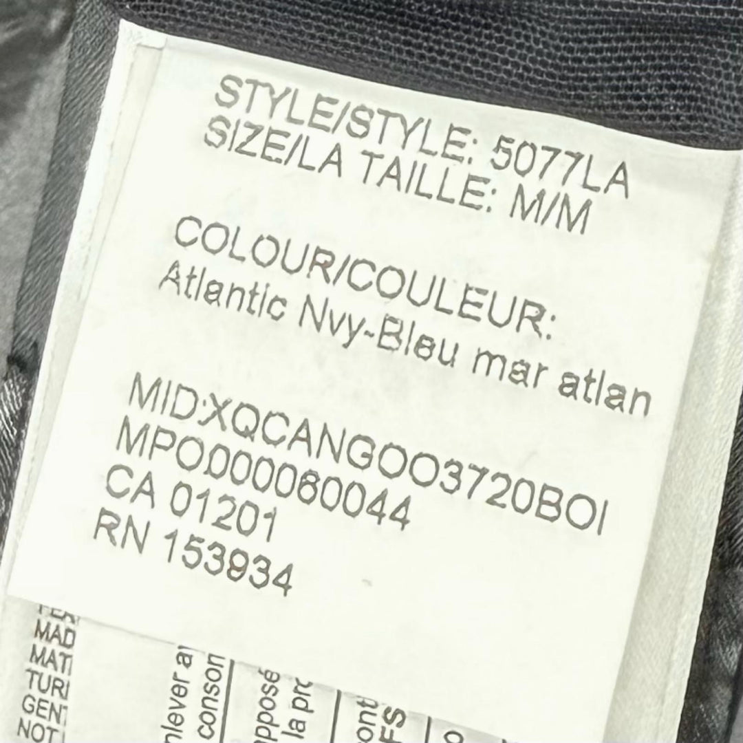 Great CANADA GOOSE down coat ALLISTON Navy Nylon Women M 5077LA