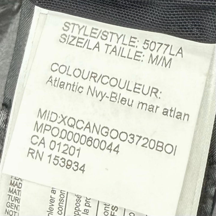 Great CANADA GOOSE down coat ALLISTON Navy Nylon Women M 5077LA