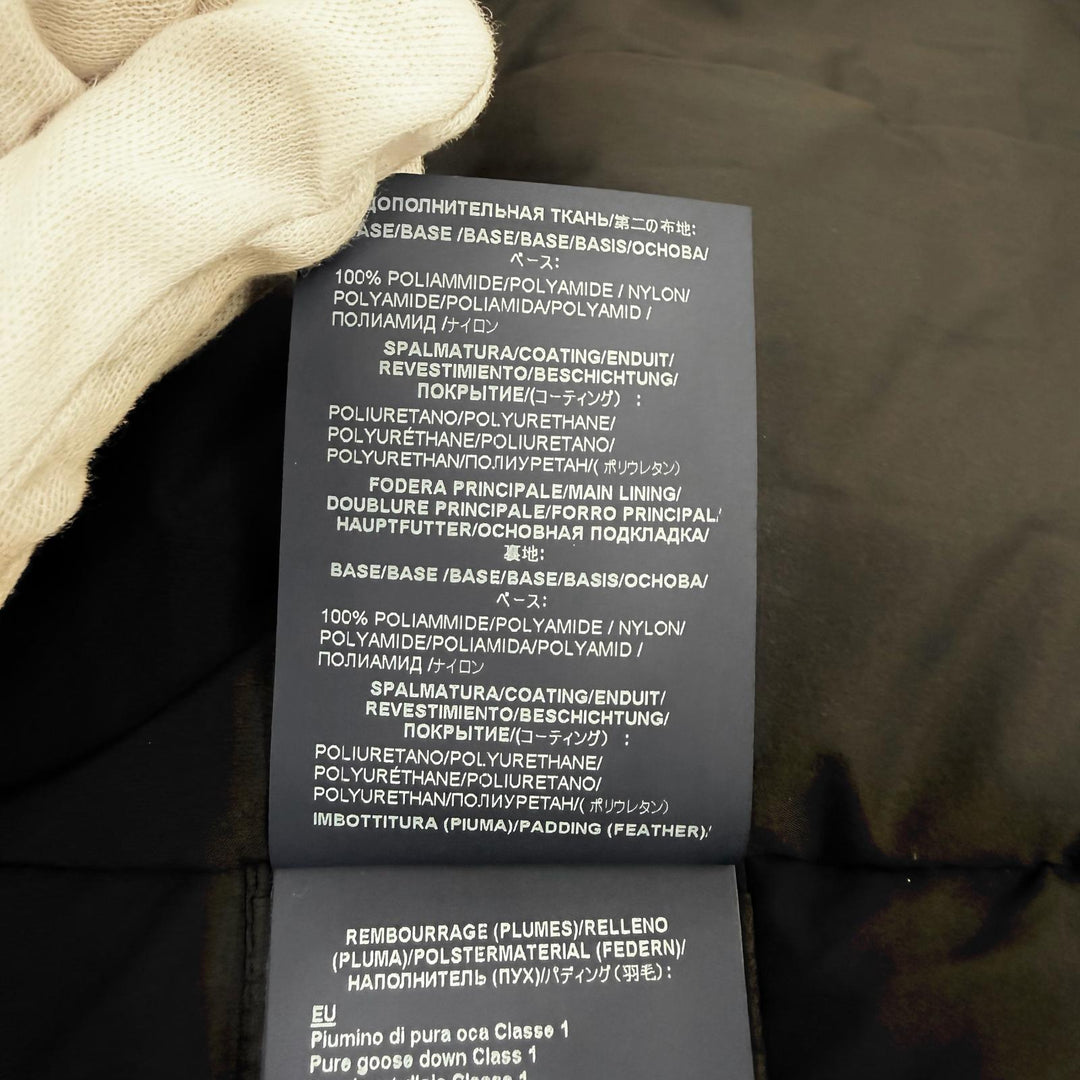 Excellent Herno down coat Hooded, contrasting design, zip-up wool 40 PI002118D