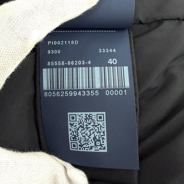 Excellent Herno down coat Hooded, contrasting design, zip-up wool 40 PI002118D