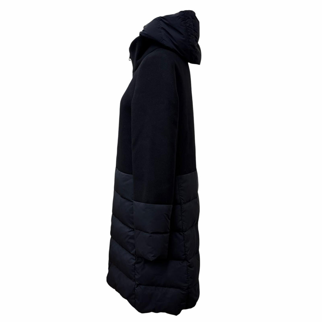 Excellent Herno down coat Hooded, contrasting design, zip-up wool 40 PI002118D