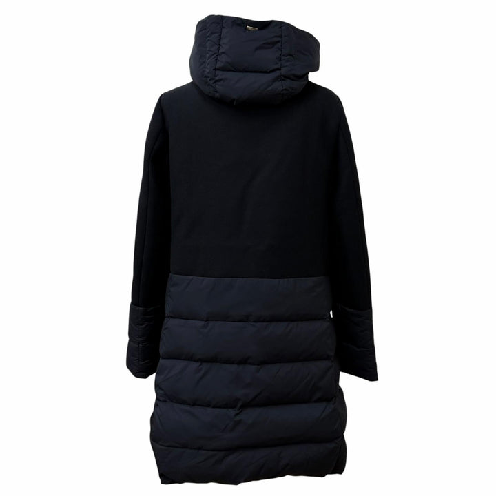 Excellent Herno down coat Hooded, contrasting design, zip-up wool 40 PI002118D