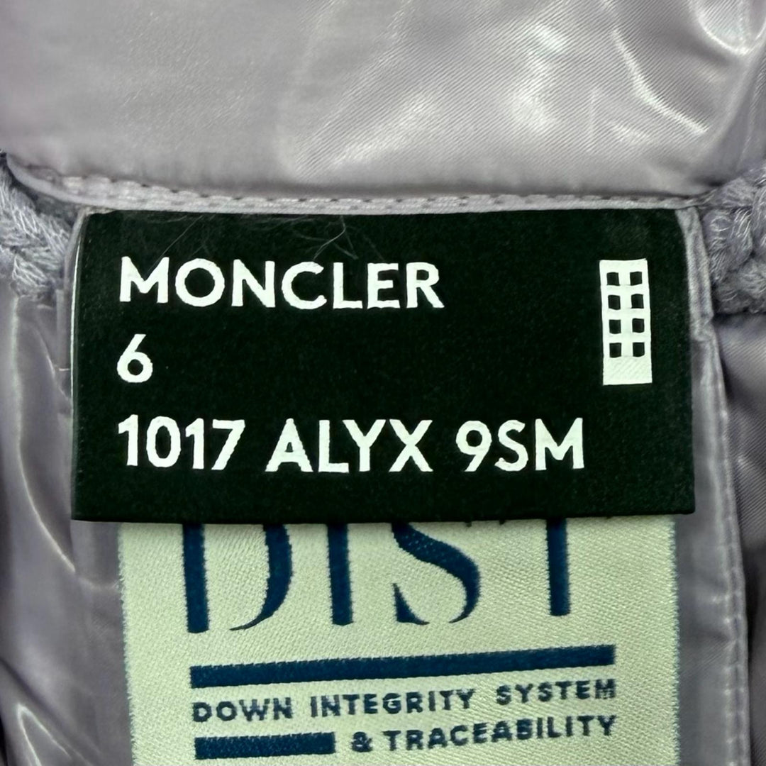 Great MONCLER GENIUS 6 MONCLER 1017 ALYX 9SM Down jacket GARDIGAN purple Nylon M