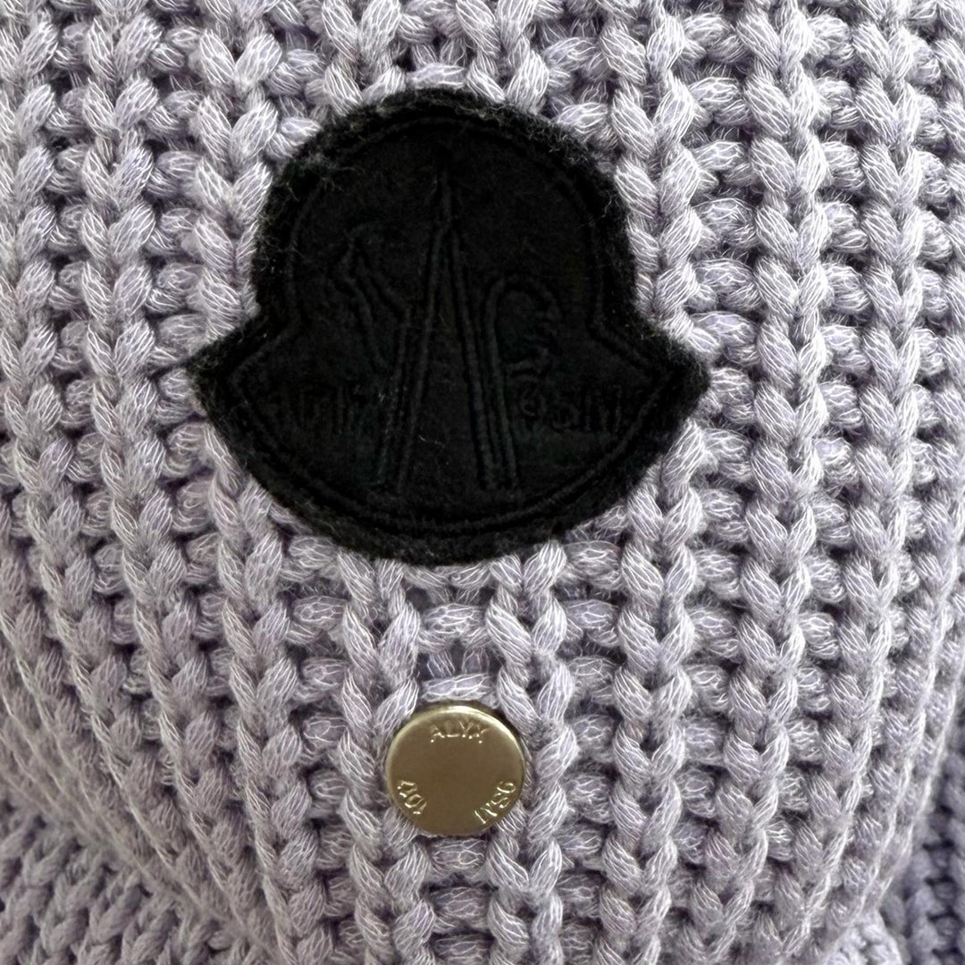 Great MONCLER GENIUS 6 MONCLER 1017 ALYX 9SM Down jacket GARDIGAN purple Nylon M