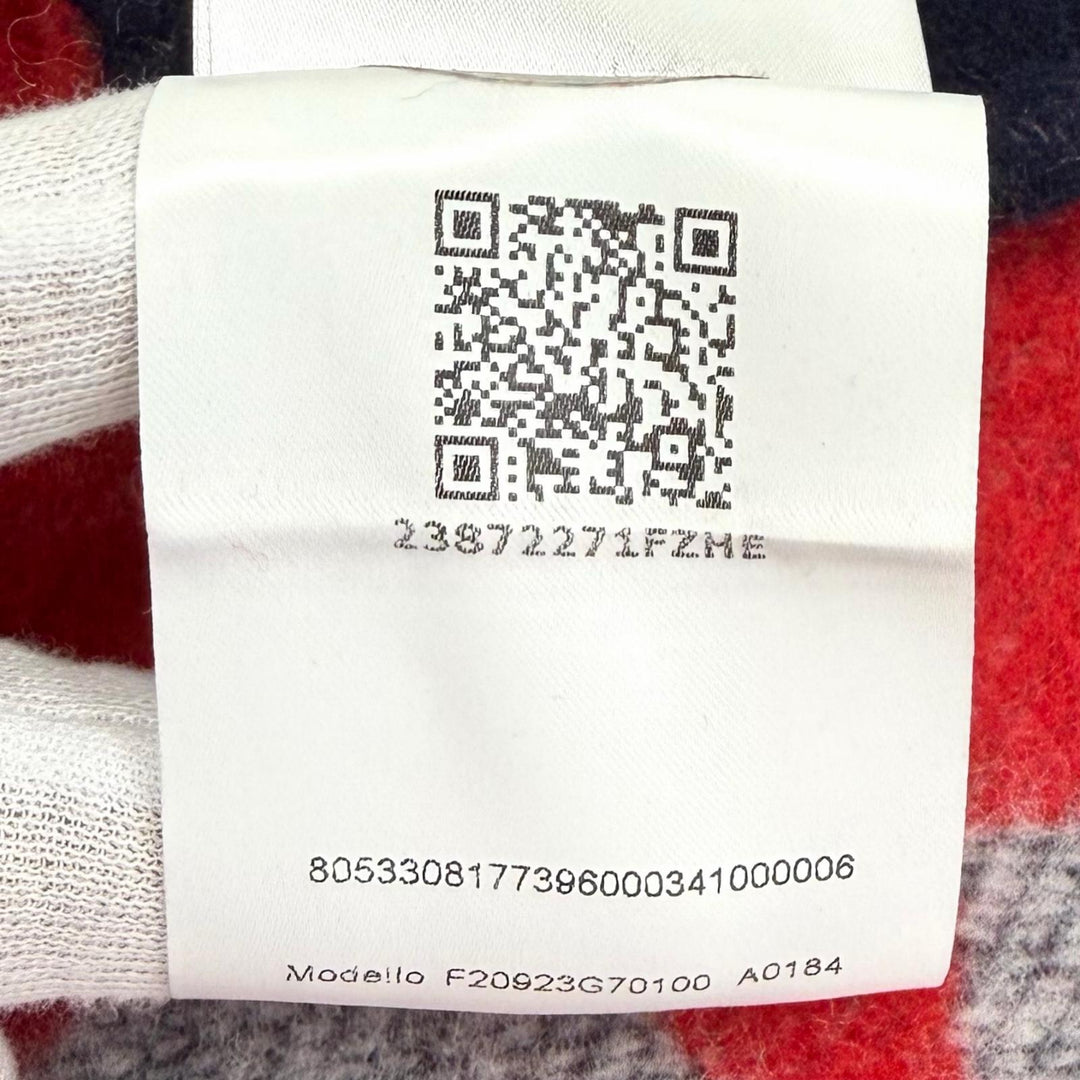 Great MONCLER GENIUS 2 poncho PONCHO Navy wool Women UNI