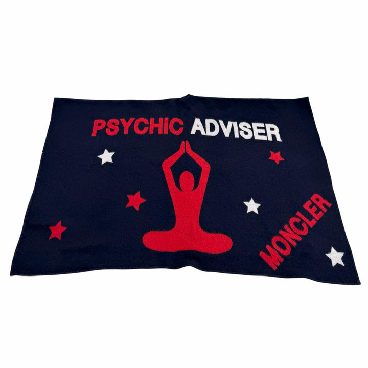 Great MONCLER GENIUS 2 poncho PONCHO Navy wool Women UNI