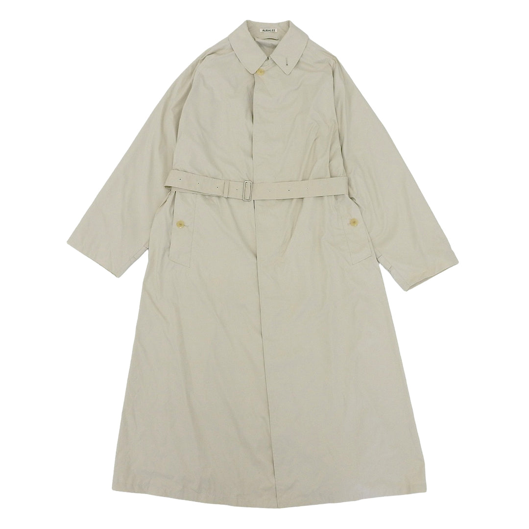 Excellent AURALEE coat SUPER LIGHT POLYESTER SOUTIEN COLLAR CORT 1 A20SC02LP
