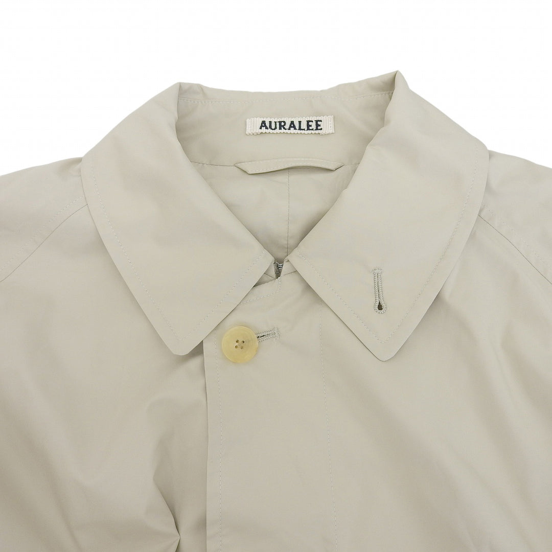 Excellent AURALEE coat SUPER LIGHT POLYESTER SOUTIEN COLLAR CORT 1 A20SC02LP