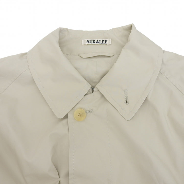 Excellent AURALEE coat SUPER LIGHT POLYESTER SOUTIEN COLLAR CORT 1 A20SC02LP