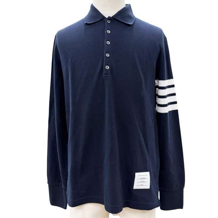 Great THOM BROWNE polo shirt Classic Pique 2003 4-Bar Polo 0 MJP137B-07976-415
