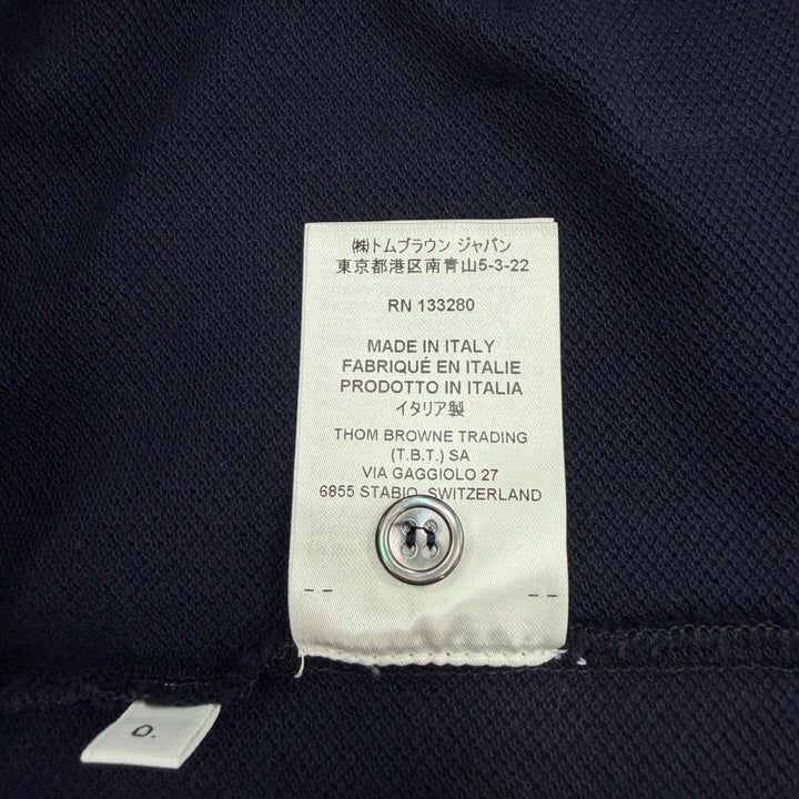 Great THOM BROWNE polo shirt Classic Pique 2003 4-Bar Polo 0 MJP137B-07976-415