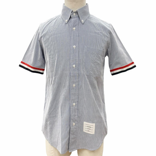 Excellent THOM BROWNE Short sleeve shirt SHORT-SLEEVED SHIRTS MWS252A-06272-415
