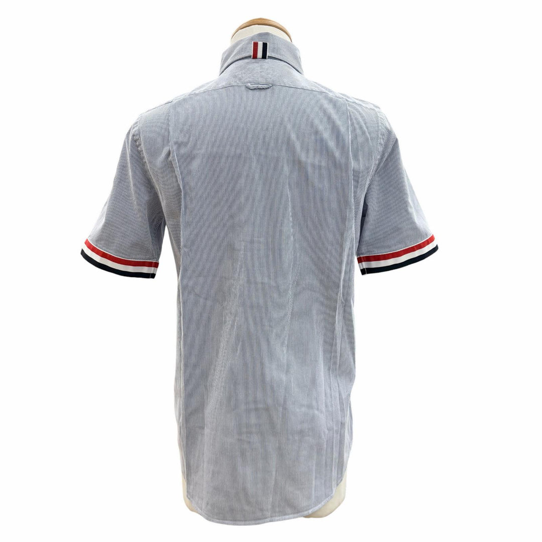 Excellent THOM BROWNE Short sleeve shirt SHORT-SLEEVED SHIRTS MWS252A-06272-415