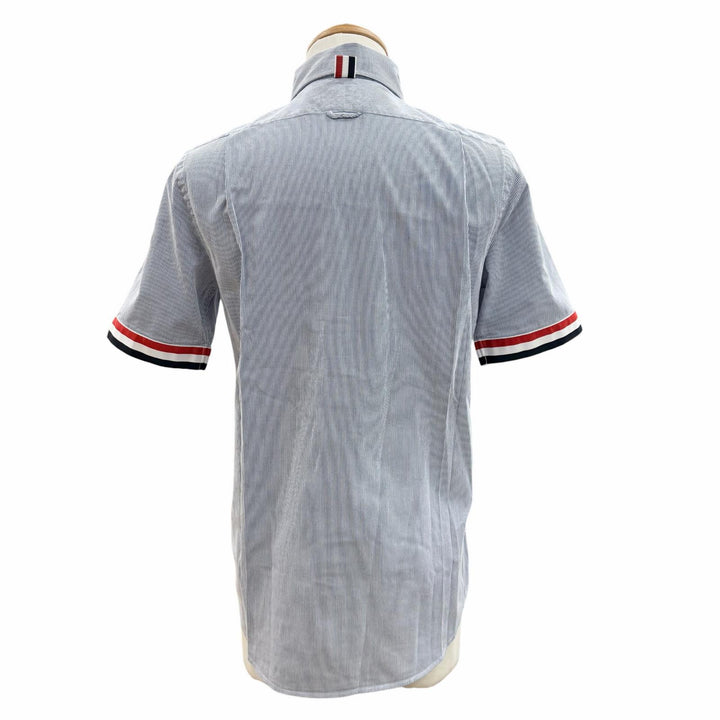 Excellent THOM BROWNE Short sleeve shirt SHORT-SLEEVED SHIRTS MWS252A-06272-415
