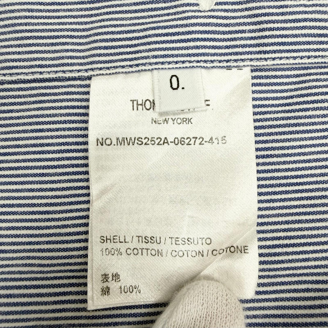 Excellent THOM BROWNE Short sleeve shirt SHORT-SLEEVED SHIRTS MWS252A-06272-415