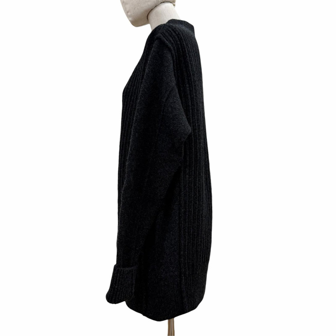 Excellent HERMES cardigan Cardigan epais manches longues gray 36 H5H2723DA