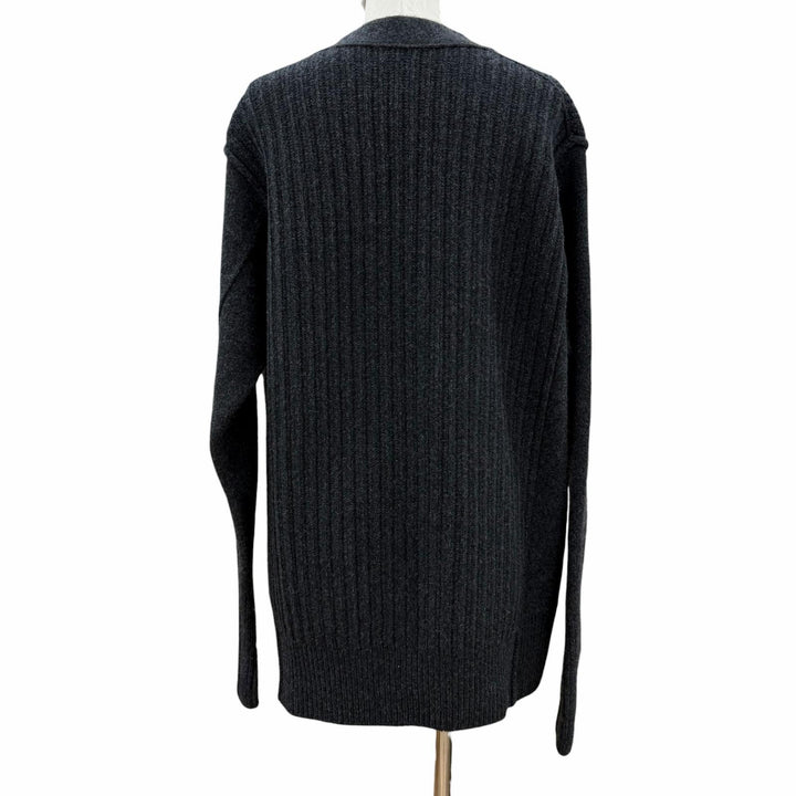 Excellent HERMES cardigan Cardigan epais manches longues gray 36 H5H2723DA