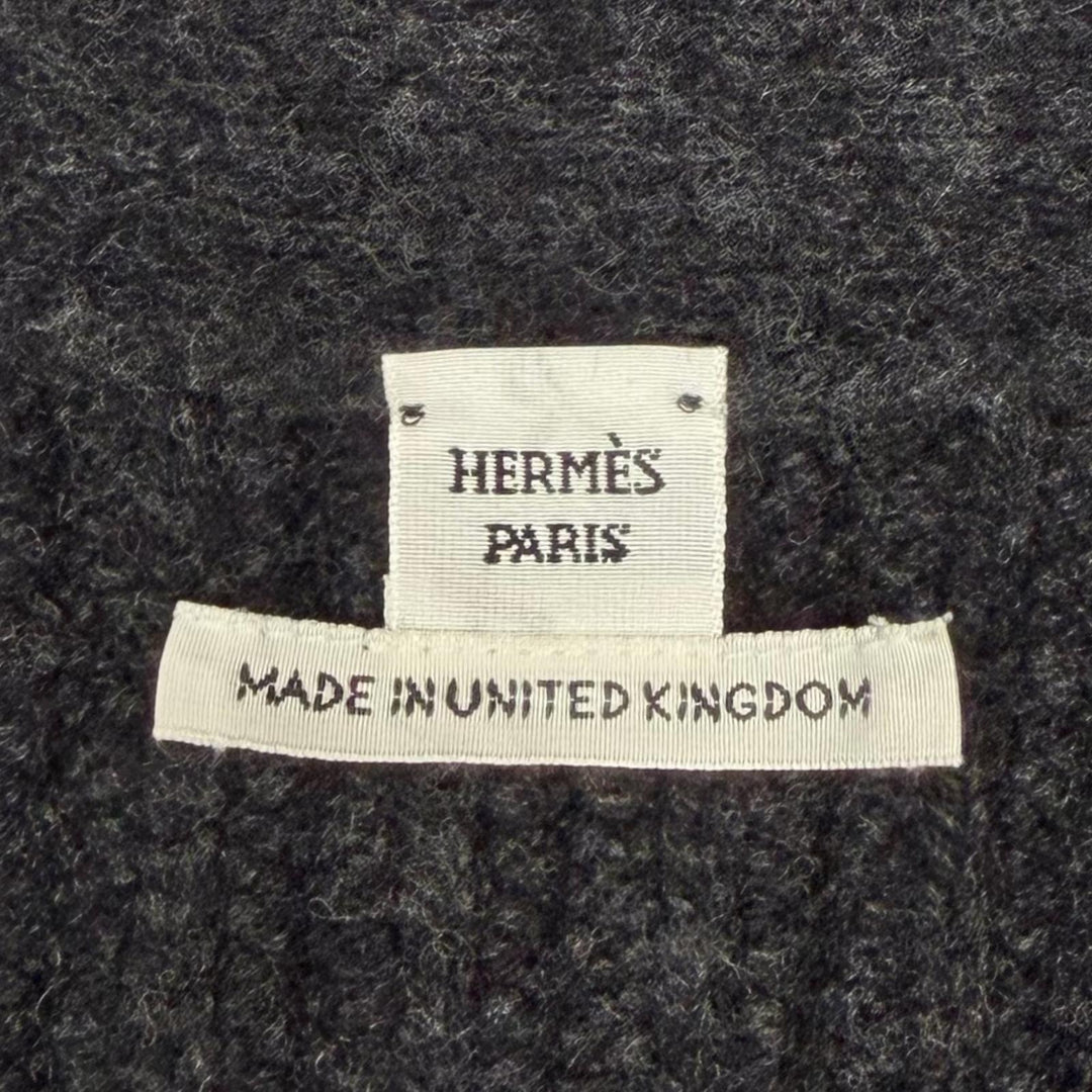 Excellent HERMES cardigan Cardigan epais manches longues gray 36 H5H2723DA