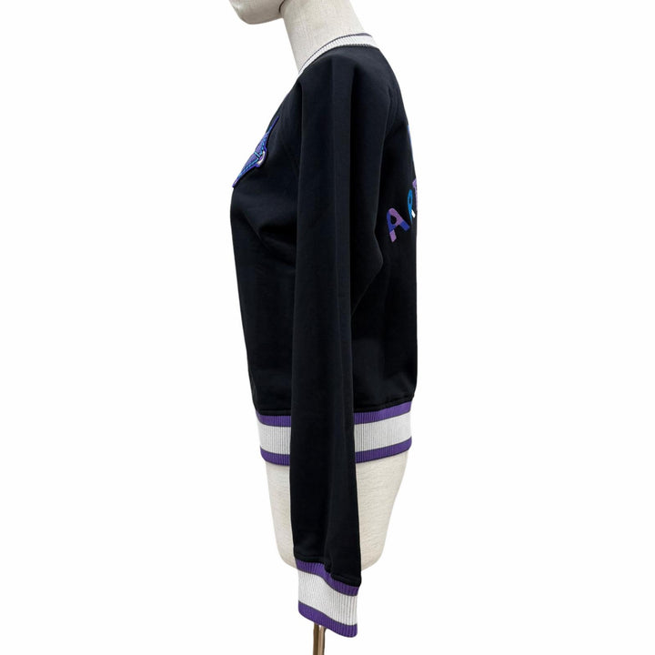 Pristine HERMES sweat FIGURE ARTISTIQUE black cotton Women 34 3H4606DD