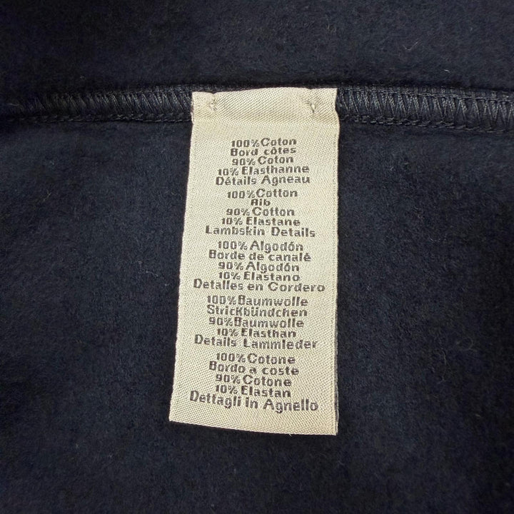 Pristine HERMES sweat ETRIERS DECALES Dark navy cotton mens S