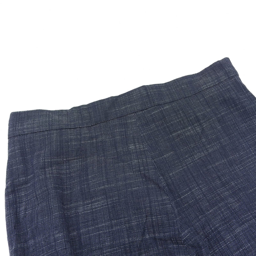 Excellent Christian Dior Pants Sailor Front Wide Pants Navy Women 42 121P50S3360