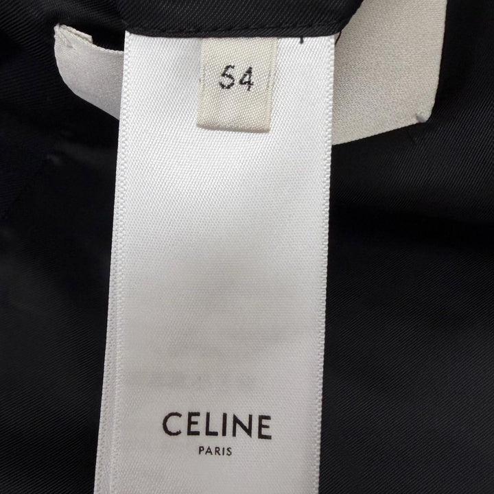 Pristine CELINE tailored jacket Hedi Slimane era single-breasted tuxedo