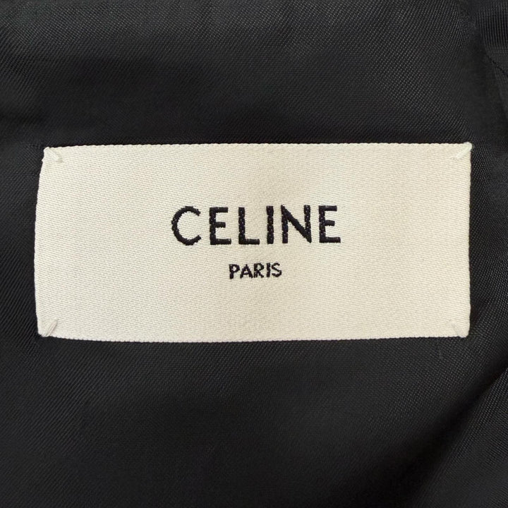 Pristine CELINE tailored jacket Hedi Slimane era single-breasted tuxedo