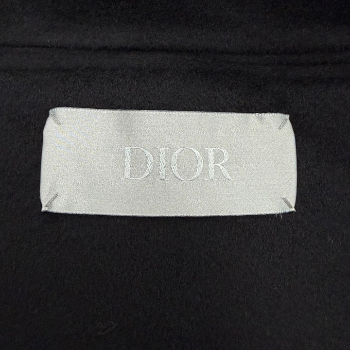 Excellent DIOR tailored jacket black cashmere mens 46 933C224A3225