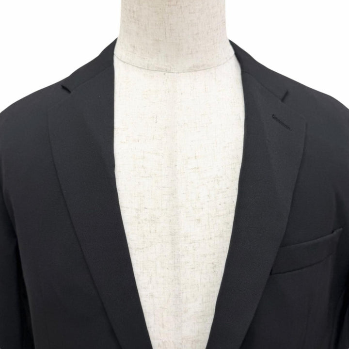 Excellent DIOR tailored jacket Saddle pocket black mens 44 933C220A4519