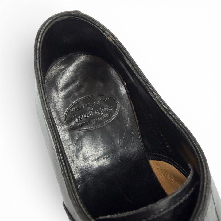 Discounted Great CROCKETT&JONES Leather shoes AUDLEY black leather mens 5