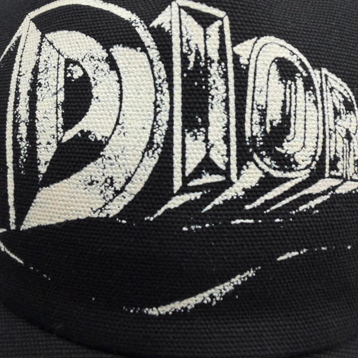 Excellent DIOR cap Leather hat black cotton mens M 243C904I4511