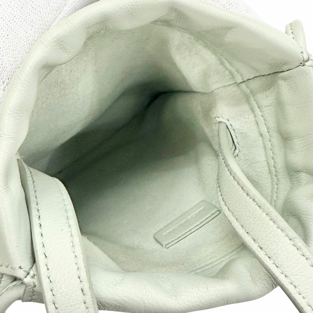Very Good CELINE Cuir Triomphe Drawstring Mobile Pouch Phone Case 10L163ETK