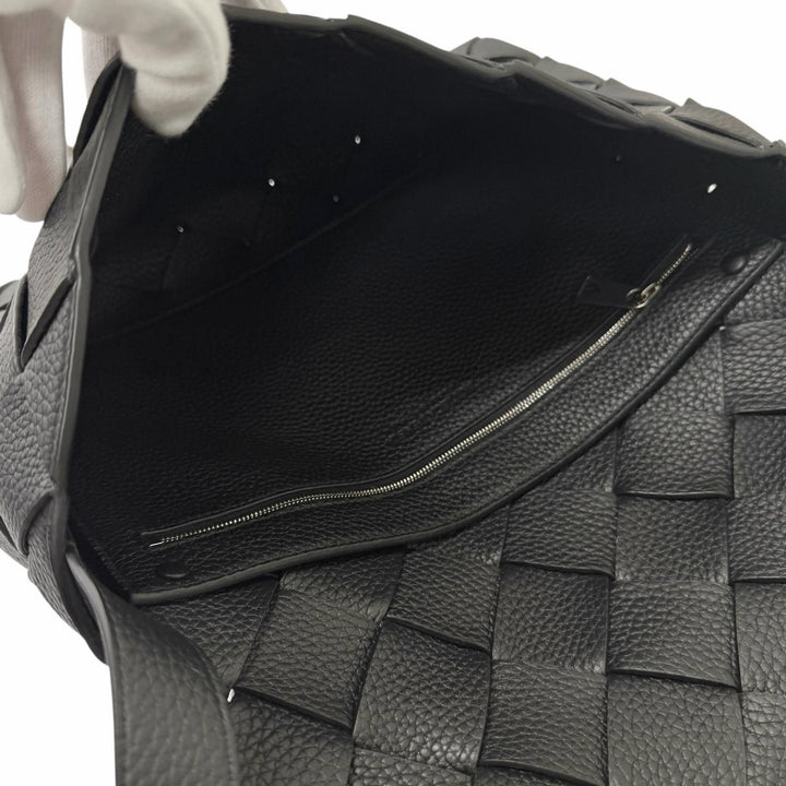 Excellent BOTTEGAVENETA Shoulder Bag Large Diago INTRECCIATO