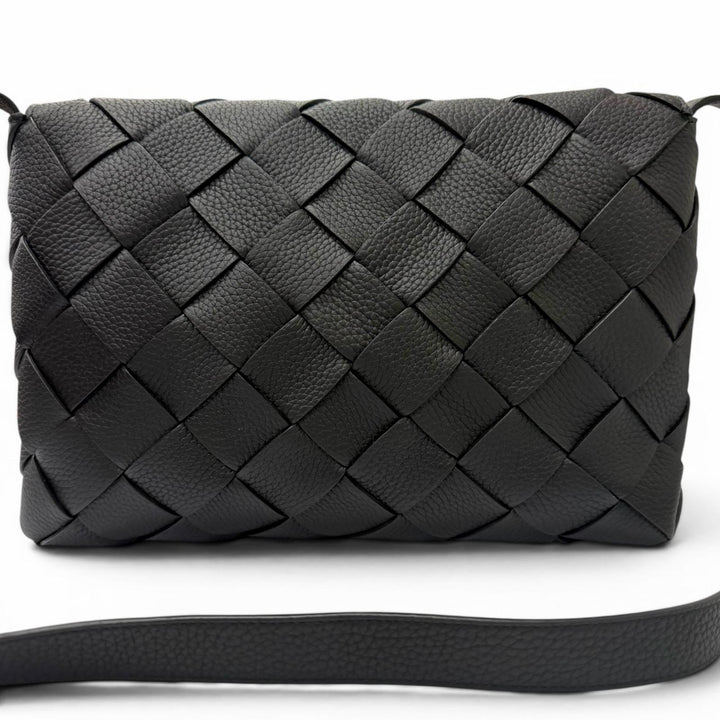 Excellent BOTTEGAVENETA Shoulder Bag Large Diago INTRECCIATO