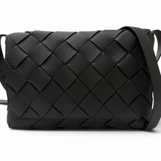 Excellent BOTTEGAVENETA Shoulder Bag Large Diago INTRECCIATO