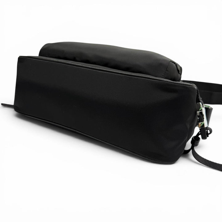 Excellent PRADA Shoulder Bag black Nylon mens 2VH191