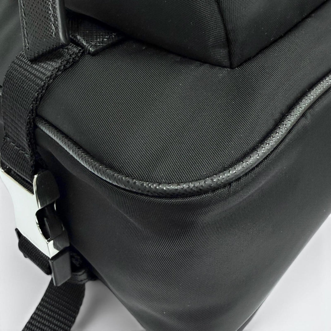 Excellent PRADA Shoulder Bag black Nylon mens 2VH191