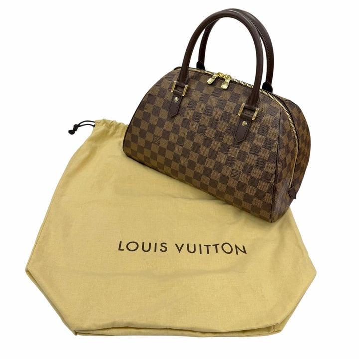 Pristine LOUIS VUITTON Handbag Rivera MM Brown Damier canvas mens N41434