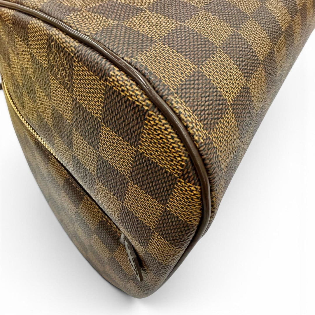 Pristine LOUIS VUITTON Handbag Rivera MM Brown Damier canvas mens N41434
