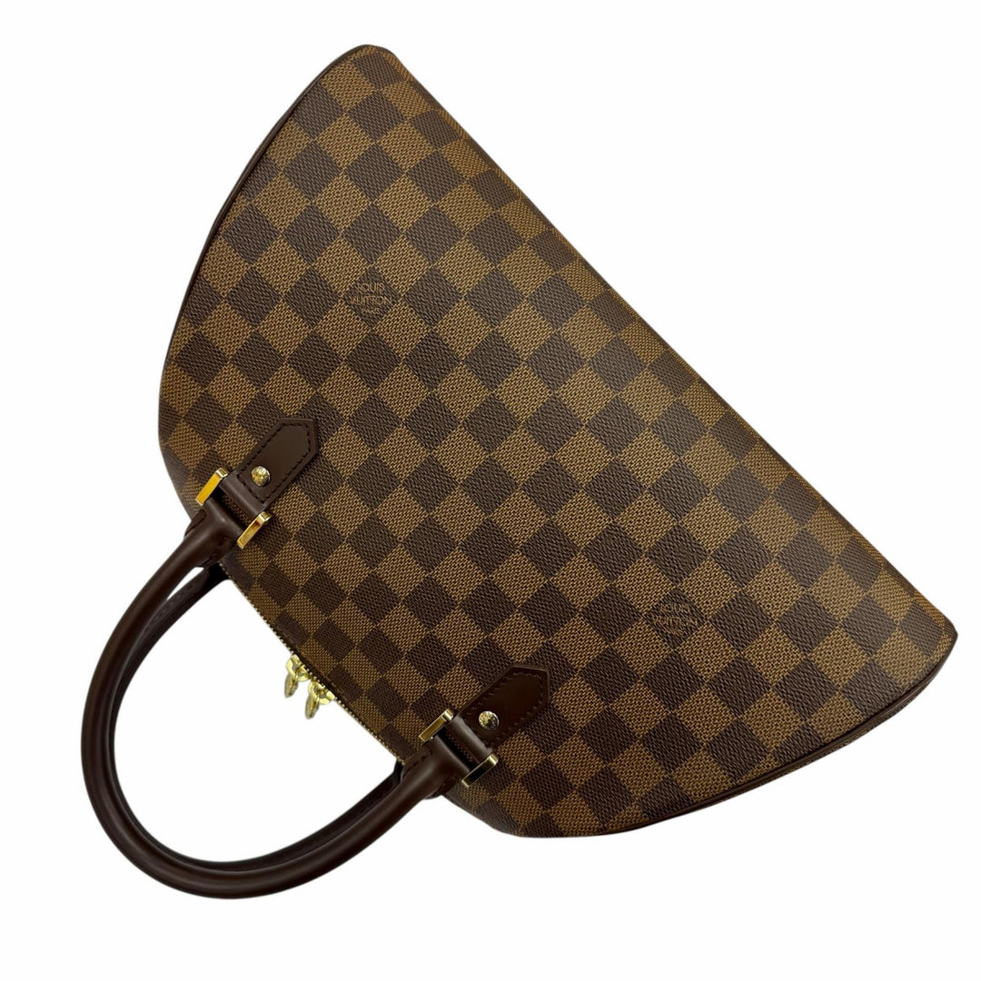 Pristine LOUIS VUITTON Handbag Rivera MM Brown Damier canvas mens N41434