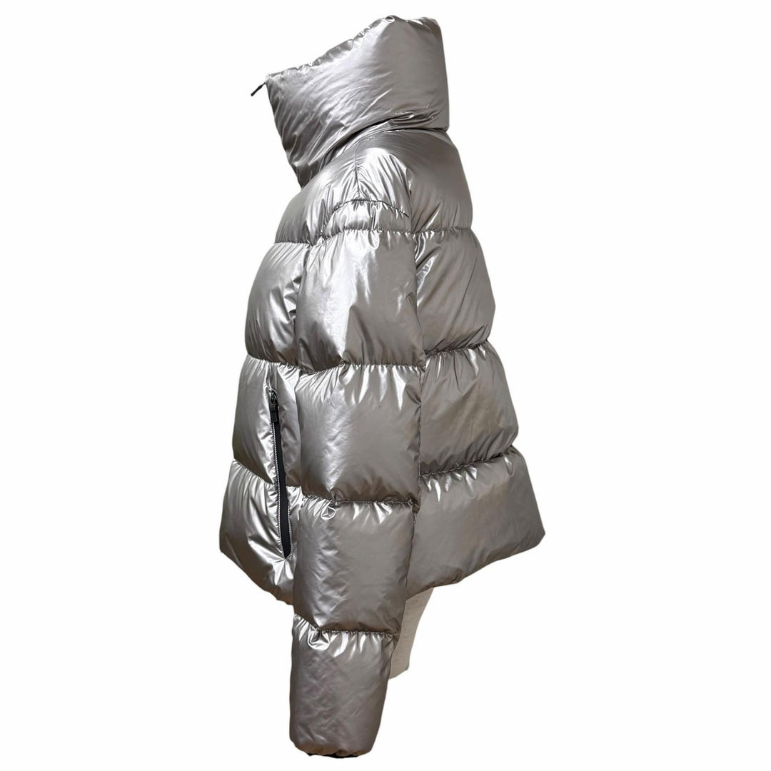 Excellent Herno Down jacket Laminar Logo zip stand collar Nylon 40 PI086DL