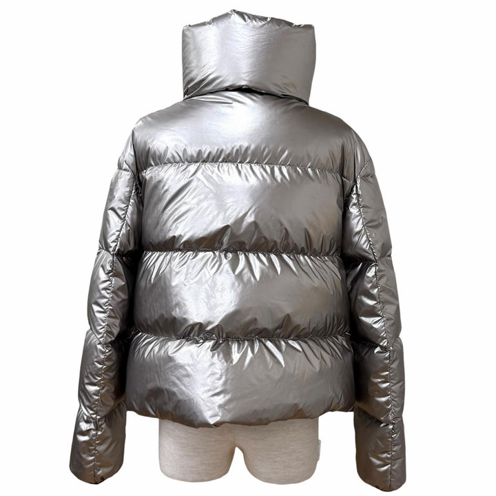 Excellent Herno Down jacket Laminar Logo zip stand collar Nylon 40 PI086DL