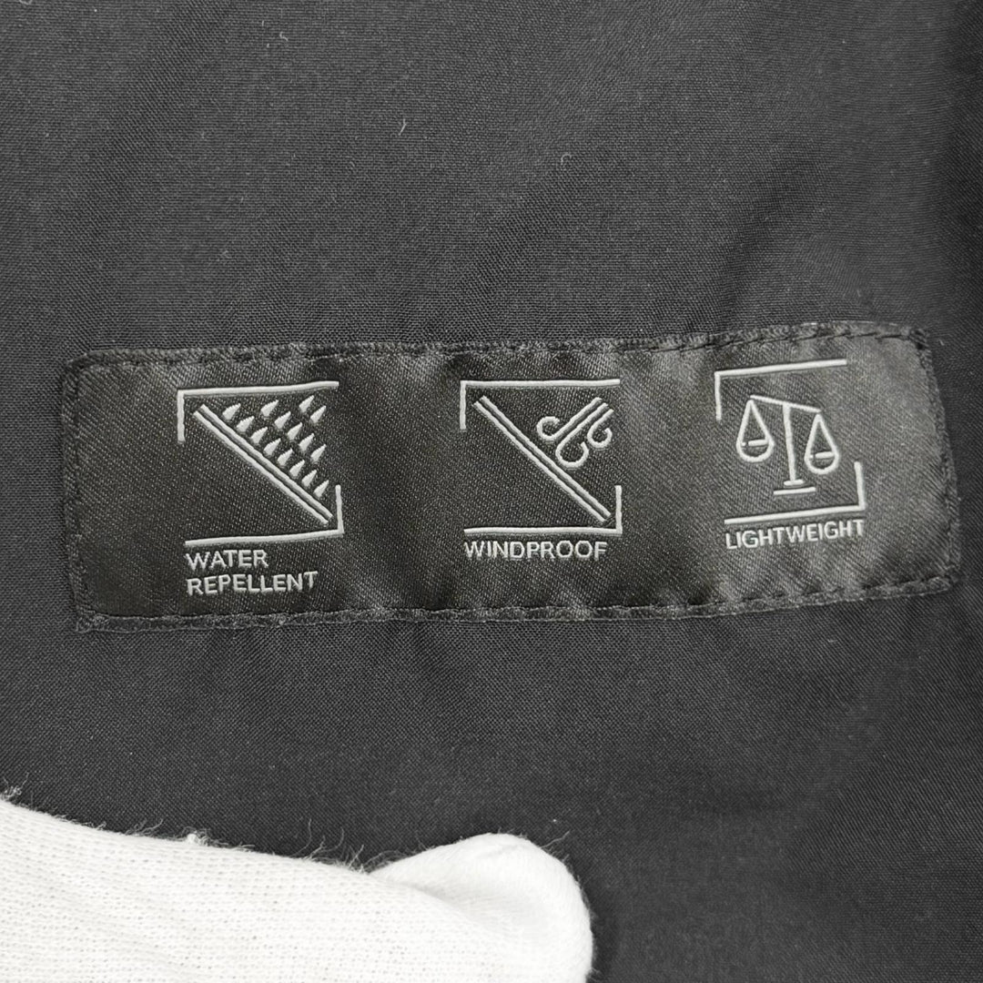 Excellent Herno Down jacket Laminar Logo zip stand collar Nylon 40 PI086DL