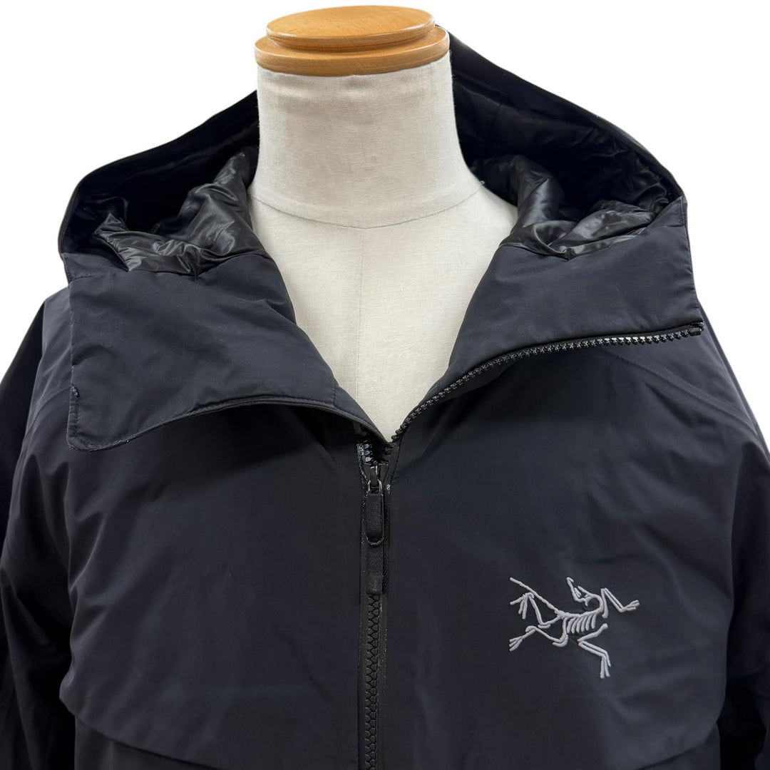 Great ARC TERYX Down jacket MACAI LIGHT WEIGHT JACKET black Nylon mens XL