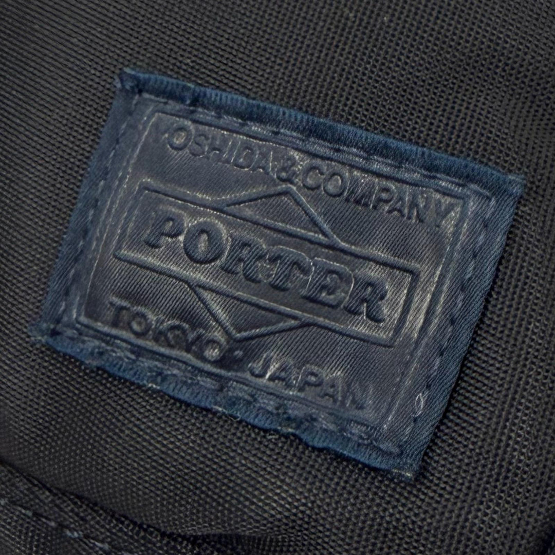 Excellent PORTER Waist bag LIFT WAIST BAG Sling bag Dark navy Nylon twill mens