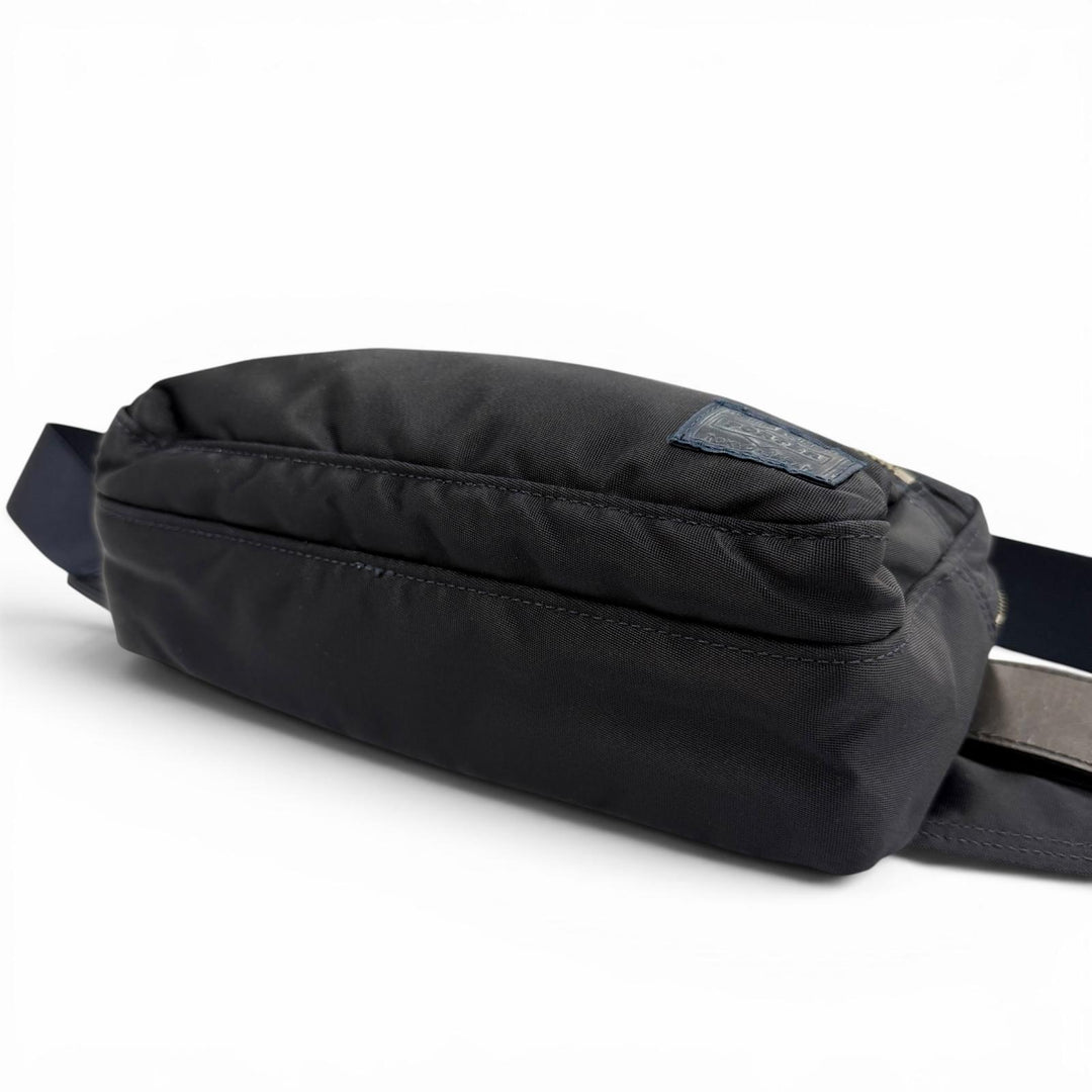 Excellent PORTER Waist bag LIFT WAIST BAG Sling bag Dark navy Nylon twill mens